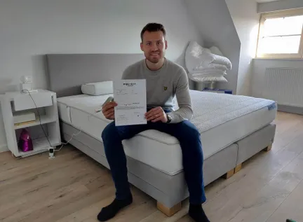 Simon Mignolet en zijn Ergosleep® slaapcombinatie